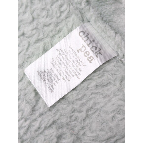 🍁 3/$20 Chick Pea Bear Sage Green Baby Security Blanket Lovey Satin Trim - Picture 7 of 7
